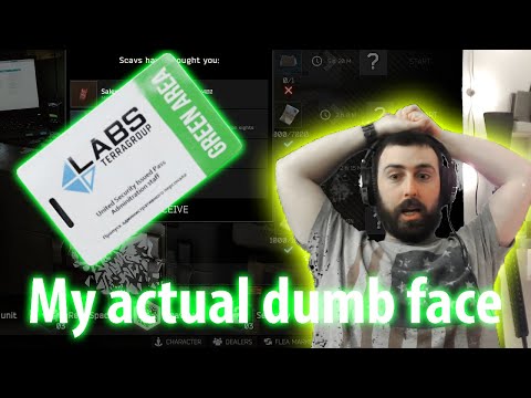 Green Labs Keycard Obtained on Stream!
