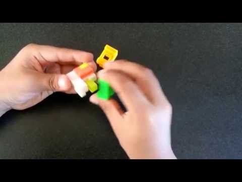 Rompecabezas Cubo 6 piezas