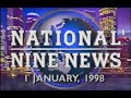 QTQ9 National Nine News January 1 1998