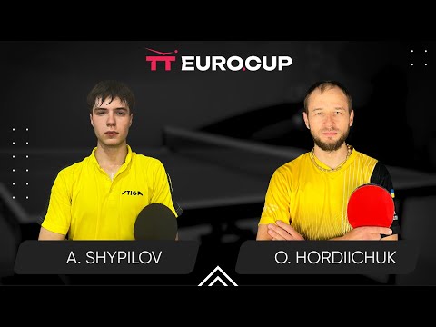 12:50 Anton Shypilov - Oleksandr Hordiichuk 22.10.2023 TT Euro.Cup Ukraine  Master. TABLE 4