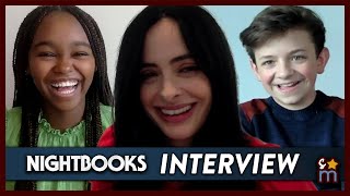 NIGHTBOOKS Cast Talk Spooky Moments & Sequel Ideas (Krysten Ritter, Lidya Jewett, Winslow Fegley) video