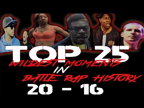QUEENZFLIP - TOP 25 WILDEST MOMENTS IN BATTLE RAP EP 2 (20 - 16)  FT @JAZTHERAPPER