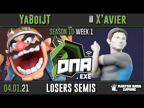 DNA.EXE S10:W1 - YaBoiJT (Wario) Vs. AH | X'avier (Wii Fit Trainer) - L Semifinals
