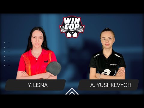 09:15 Yaroslava Lisna - Anastasiia Yushkevych 16.11.2024 WINCUP Women Professional. TABLE 2