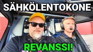 722. Sähkölentokoneen kyydissä