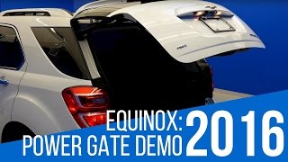 2016 Chevrolet Equinox: Easy Open Gate