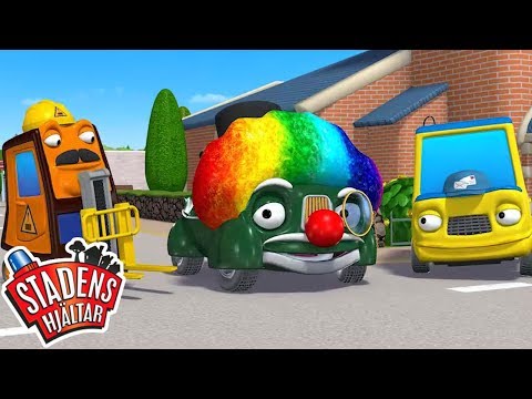 EP1 - 3 Stadens Hjältar - Säsong 2 | Bilar Tecknad för barn | Fordon Barnprogram