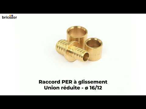 Raccord PER à glissement - Union réduite BOUTTÉ