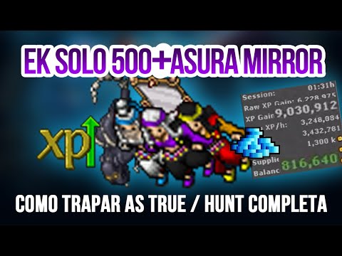 EK SOLO 500+ ASURA MIRROR   COMO TRAPAR AS TRUE E CAÇAR