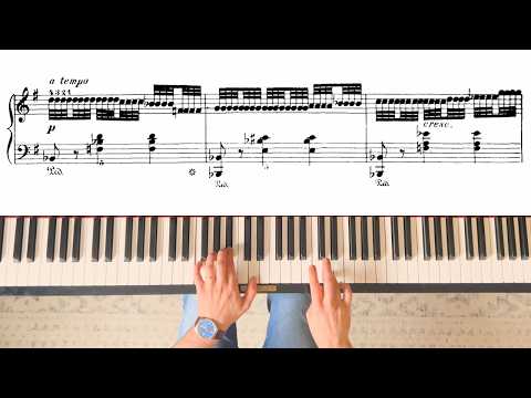 Burgmüller - Etude Op. 105 No. 6 "L'heure du soir"