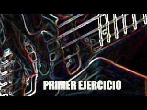 Paco Benítez - Primer ejercicio para bajo - Basic exercise for bass