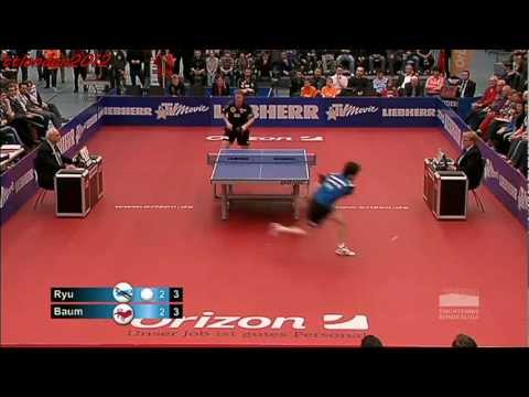 Ryu Seung Min vs Patrick Baum (German League 2012/2013)