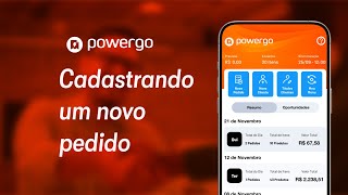 PowerGO - Realizando um novo pedido