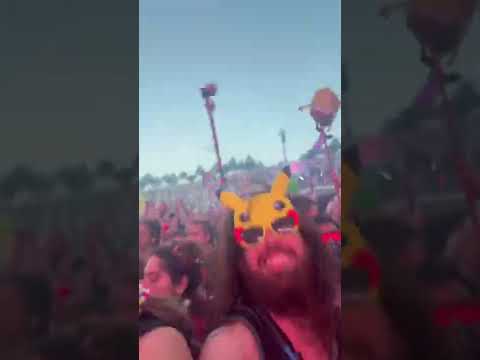 Beyond Wonderland at The Gorge 2022 rave Pikachu #Pokemon #Rave #Pikachu #Cosplay #headbanging