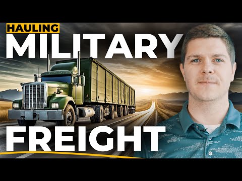Why Hauling Military Freight Pays More