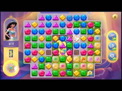 Disney Princess Majestic Quest Level 53 - NO BOOSTERS 👸 | SKILLGAMING ✔️