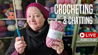 Crocheting and Chatting with Mel🧶☺️🍵