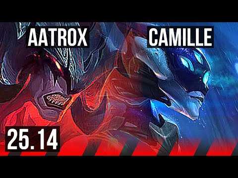 AATROX vs CAMILLE (TOP) | 8/2/4 | KR Challenger | 25.14