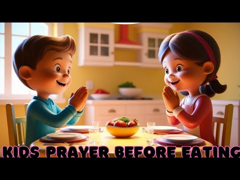 Prayer Before Eating | Simple Mealtime Prayer for Kids