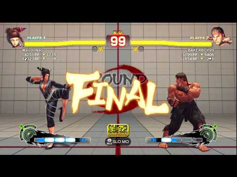 WierdoNeo (Juri) vs BAKERBOY99 (Ryu) HD 720p