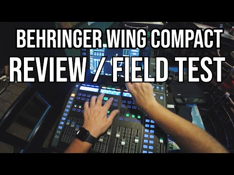 Testing The *NEW* BEHRINGER WING COMPACT At A Gig!