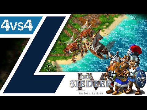 4vs4 Community Game - Die Siedler 4 HE - Deutsch - #020