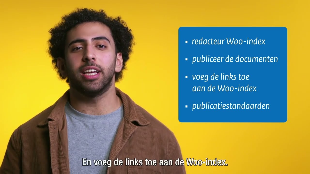 Actief openbaar maken, wat moet je daarvoor doen? - Dé Woo Coordinator