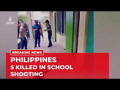 Philippines school shooting: At least 5 students dead in Banga