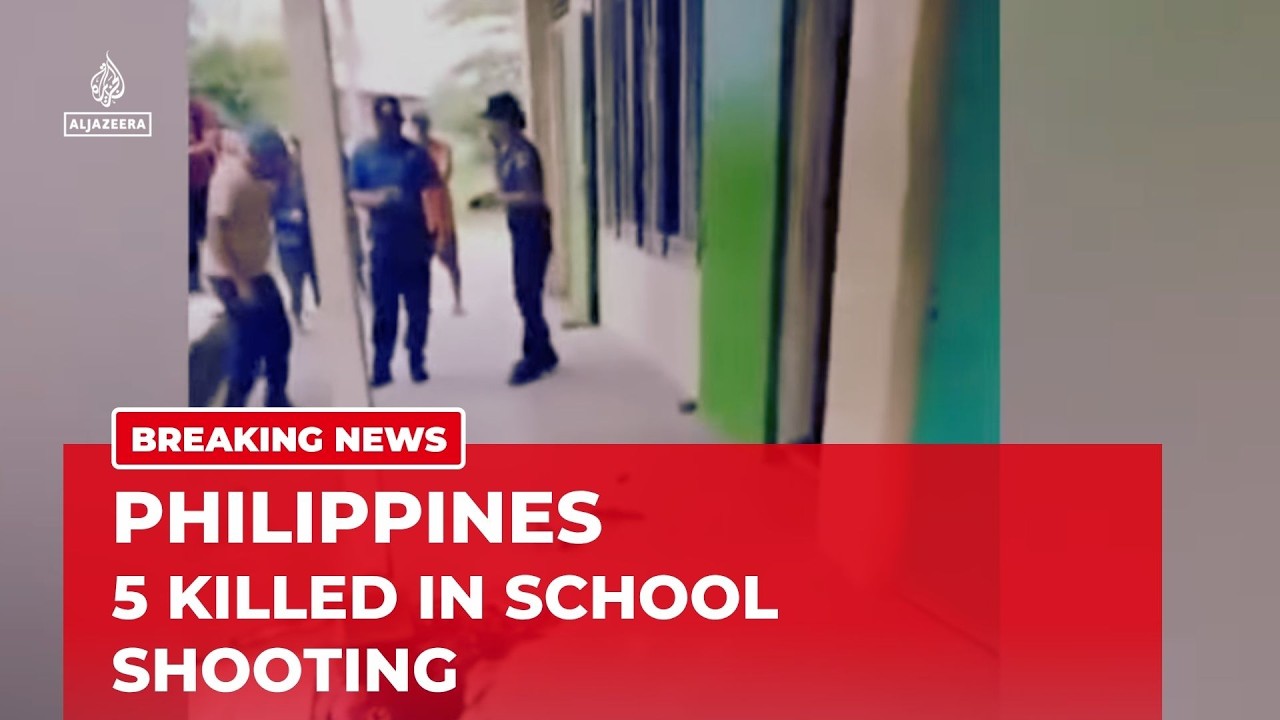 Philippines school shooting: At least 5 students dead in Banga