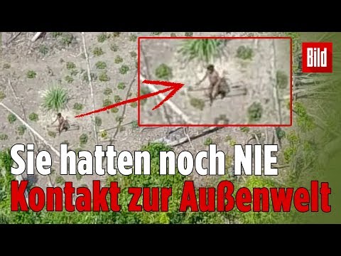 Drohne entdeckt völlig isolierten Ureinwohner-Stamm in Brasilien