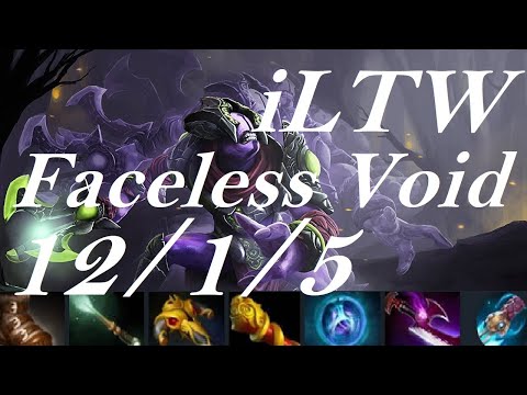 iLTW Faceless Void vs Wagamam Queen of Pain, Anti-Mage - comfy - dota2