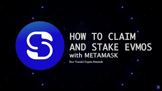 How To Stake EVMOS