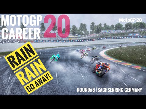 MotoGP 20 Gameplay XBox One X | Career Part 8 | Rain Rain Go Away