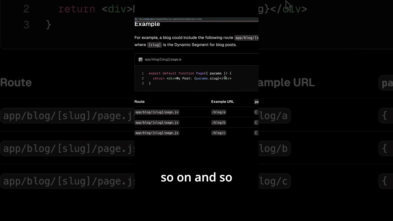 Know This Advanced Routing Feature of Next.js #nextjs #reactjs