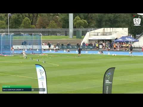 Girls Under 14 200m H2 - 2020 State Combined Events Championships // LAVicTV