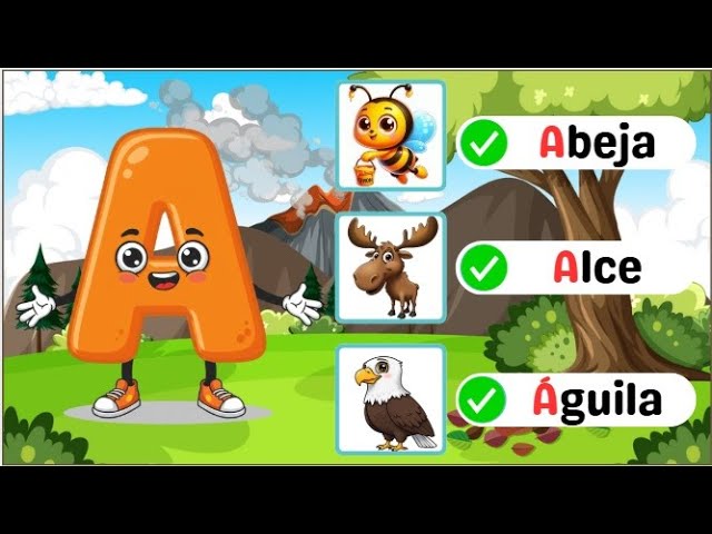 Vídeo relacionado con ED-Lumos Poster electrónico del Abecedario para Niños en Español e inglés con Sonido Poster con Letras Grandes y Animales Divertidos Gráficos electrónicos interactivos de Aprendizaje