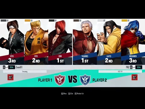 Zouni (Iori/Ryo/Kyo) vs. Frezzer (Yashiro/Gato/Krohnen) Loser Quarters - SNK REGIONAL BOUTS | Europe