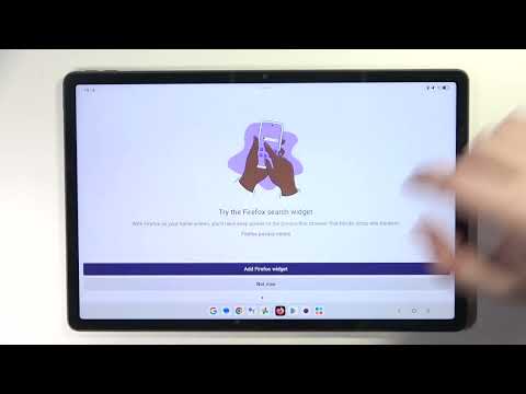 How to Install Firefox Browser on Lenovo Tab P12 | Manage Default Browser