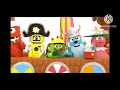 Yo Gabba Gabba Reversed Sandwiches