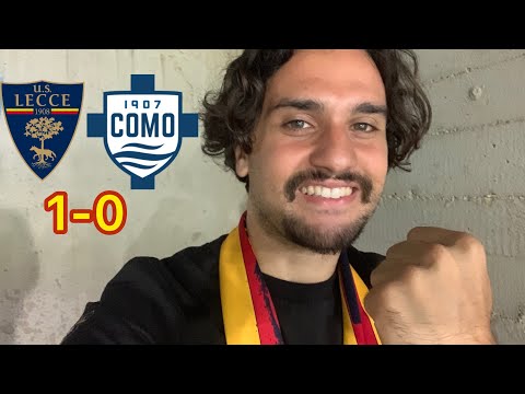 LECCE-COMO 1-0 : BUONA LA PRIMA!💛❤️[LIVE REACTION DALLO STADIO VIA DEL MARE]