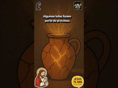 Tenha fé! As provações faz parte do processo.