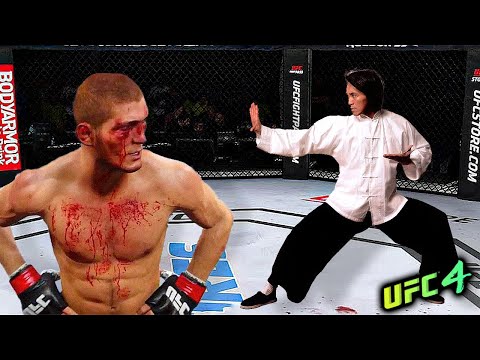 Khabib Nurmagomedov vs. Jay Wally | Karate (EA sports UFC 4)