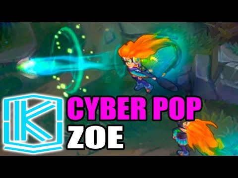 CYBER POP ZOE SKIN SPOTLIGHT - League of Legends