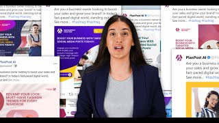 Create stunning social media posts in seconds with AI
