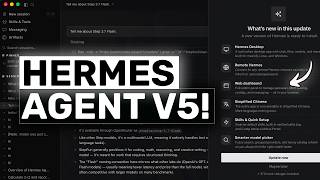 Hermes Agent 5.0 (New Upgrades): HERMES BECAME ULTRA-HERMES!
