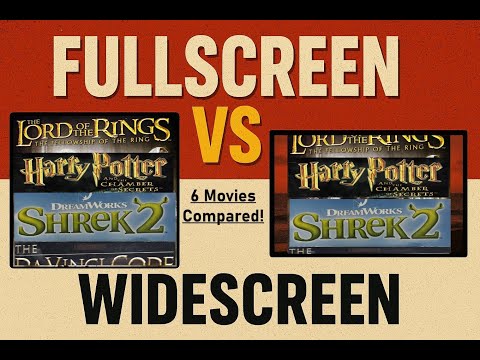 Widescreen vs Fullscreen: What You’re Missing in 6 Iconic Movies!