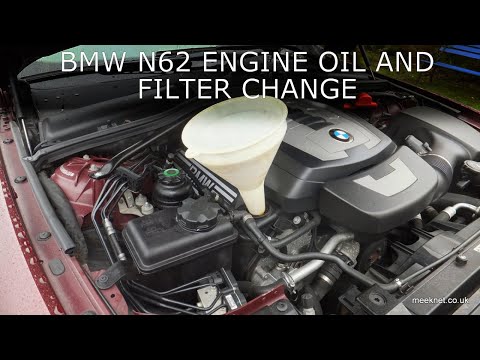 BMW 6-Series E63/E64 Engine Oil and Filter Change (650i/645i/750i/745i N62)