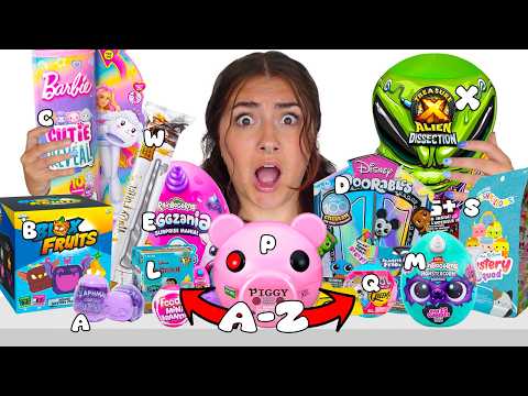 Unboxing ALL Toys from (A To Z) CHALLENGE