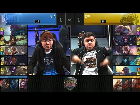 GIA vs CW Highlights Game 1 - GIANTS vs Copenhagen Wolves - 2016 EU Summer Promotion Tournament