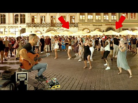 Watch This Spanish Guitar "VENTE PA' CA"  How To Transform The Street | Ricky Martin Cover